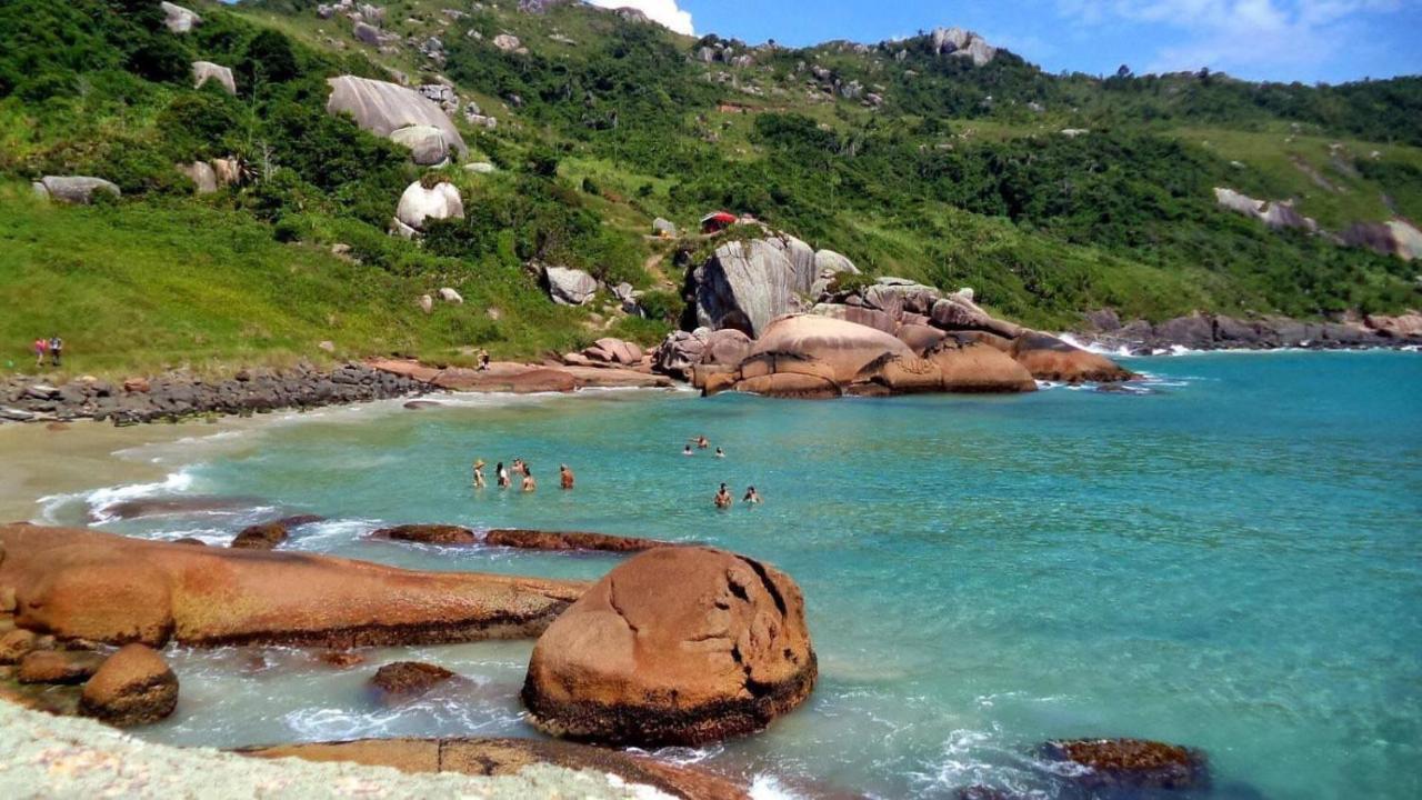 Вілла Casa De Temporada No Sul Da Ilha Com Piscina Флоріанополіс Екстер'єр фото