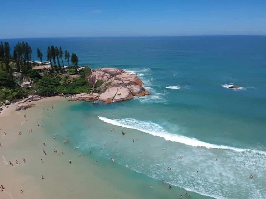 Вілла Casa De Temporada No Sul Da Ilha Com Piscina Флоріанополіс Екстер'єр фото