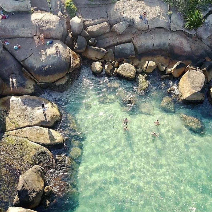 Вілла Casa De Temporada No Sul Da Ilha Com Piscina Флоріанополіс Екстер'єр фото